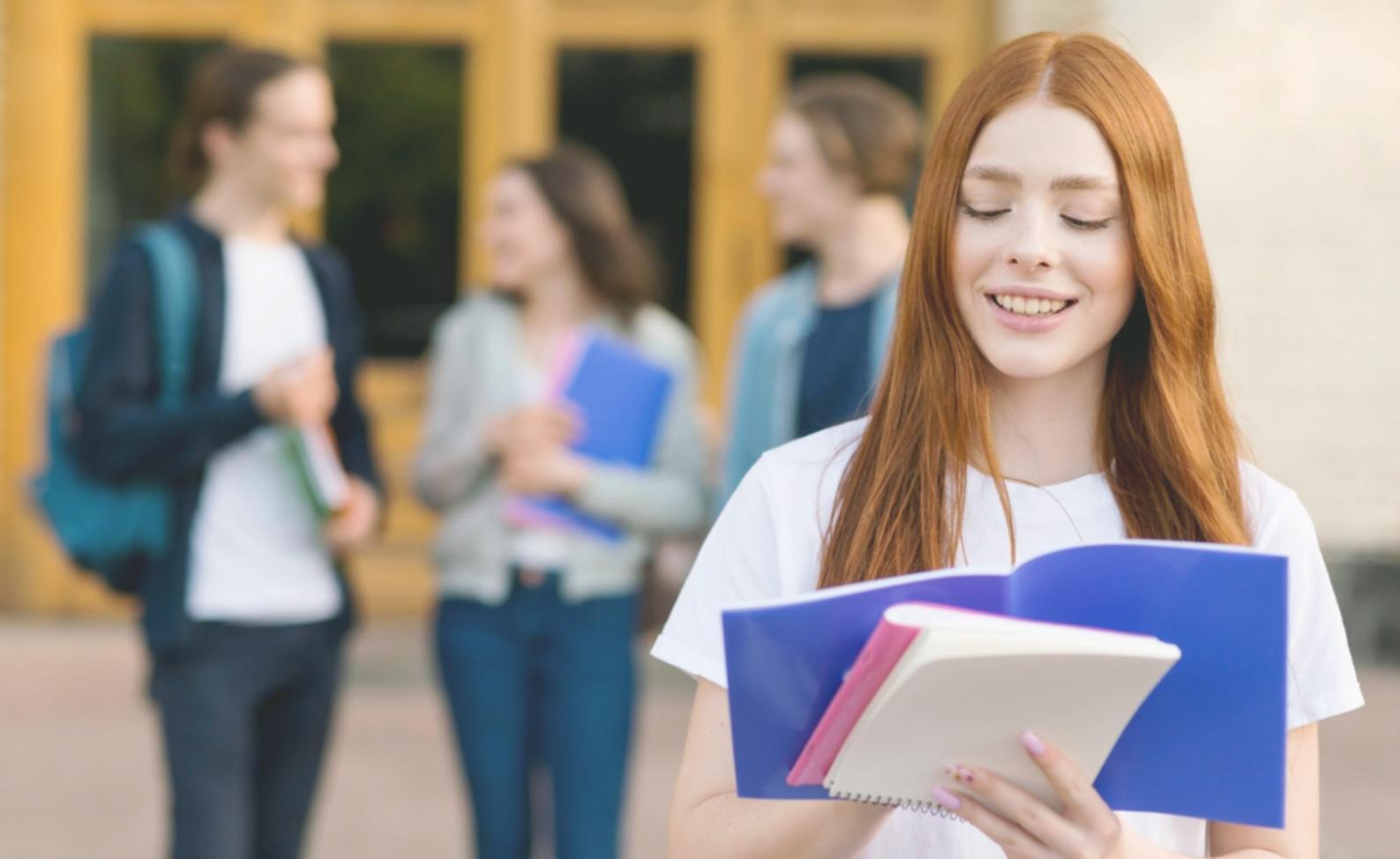 Professional business presentation in modern conference room