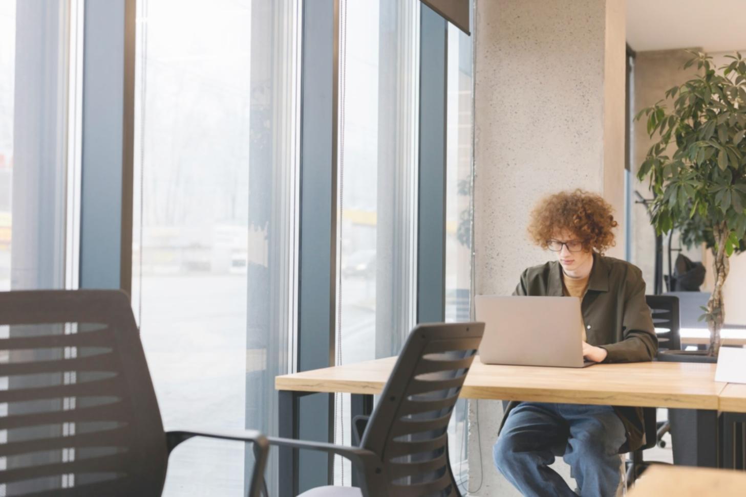 Modern workspace showcasing collaborative environment for financial presentation development